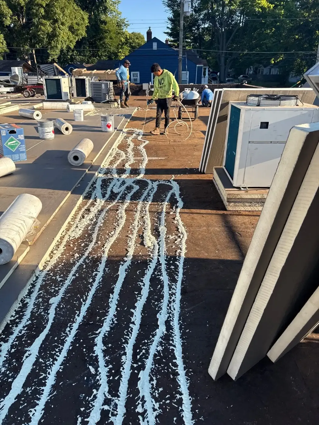 Membrane repair completed in Centerville