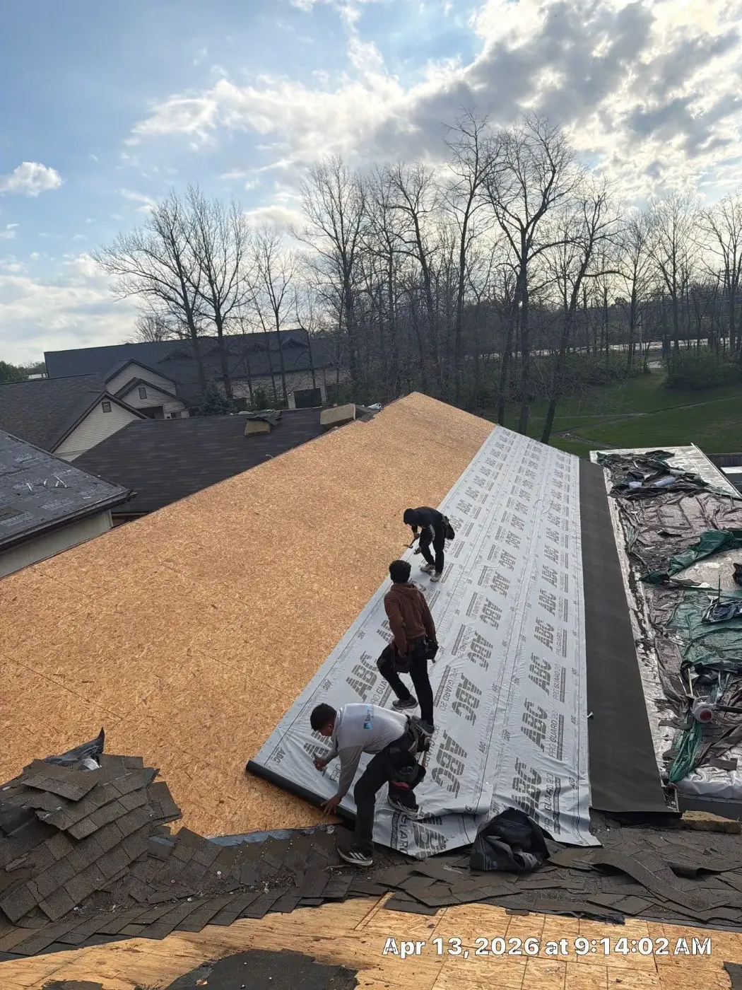 Manufacturer-certified roof installation in Centerville